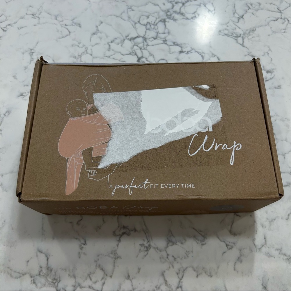 NWOT Boba Wrap Gray 7-35lbs - Picture 4 of 7